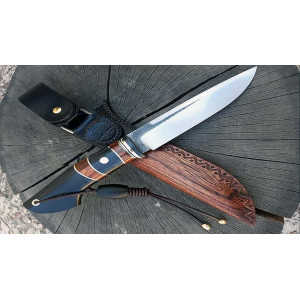 ОКО ДРАКОНА ніж ручної роботи майстра студії Павла Гончаренка, замовити купити в Україні. Сталь N690 61 HRC. Photo 2